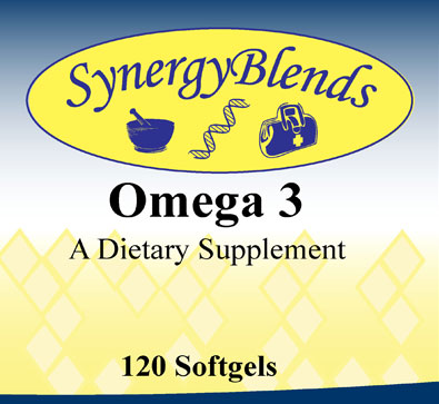 Omega 3 Fish Oil supplement by Synergy Blends
