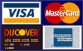 Synergy Blends accepts Visa, MasterCard, Discover and American Express credit cards